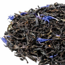 Load image into Gallery viewer, Loose leaf black tea frgaranced with bergamot and cornflowers
