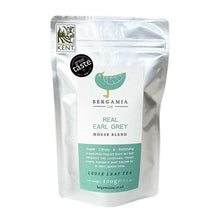 Load image into Gallery viewer, Real Earl Grey Loose Leaf Tea packaged 100 grams