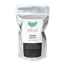 Load image into Gallery viewer, Assam TGFOP1 Loose Leaf Black Tea packaged by Bergamia Tea
