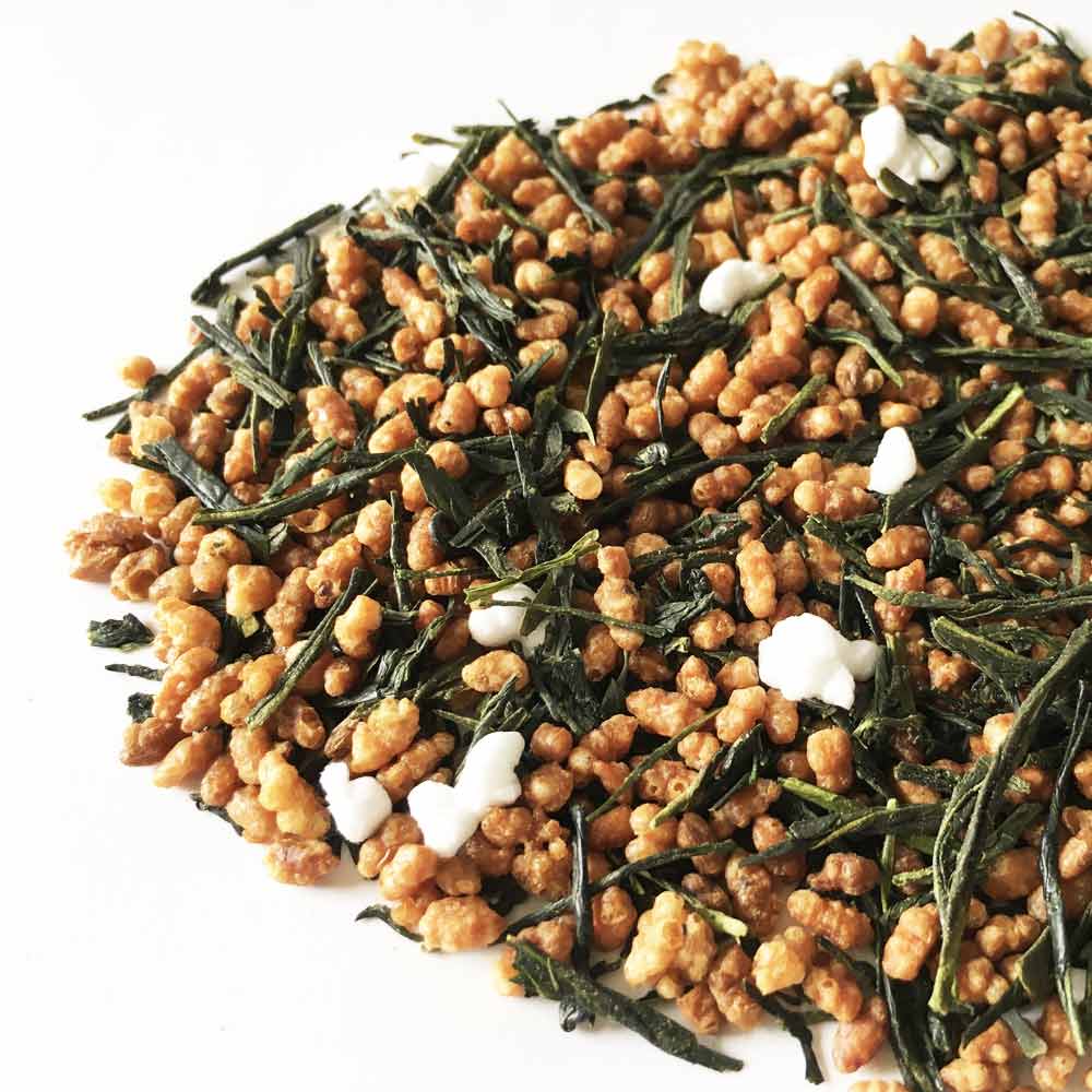 Genmaicha green Tea with Brown Rice Japanese Delicacy